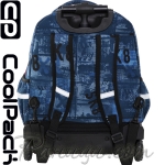 2019 Cool Pack Starr Ученическа раница на колелца Badges B Blue B35154 2019 Cool Pack Starr Ученическа раница на колелца Badges B Blue B35154